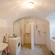Baño de la vivienda piloto. Foto: Fuggerei